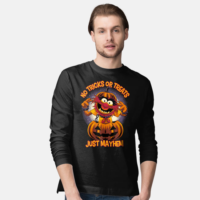 No Tricks Or Treats-Mens-Long Sleeved-Tee-rmatix