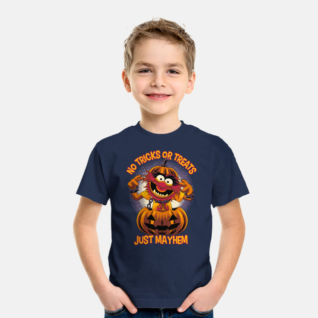 No Tricks Or Treats-Youth-Basic-Tee-rmatix