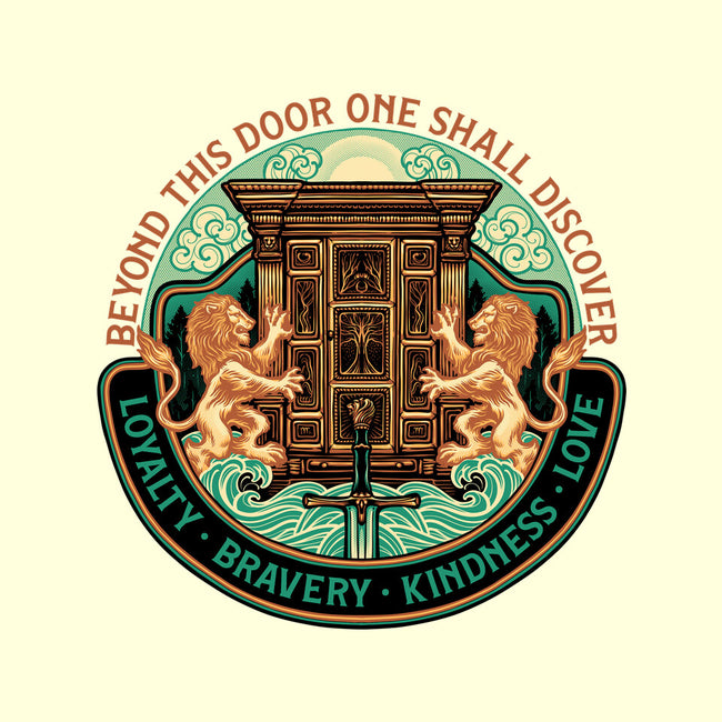 Beyond This Door-None-Adjustable Tote-Bag-glitchygorilla