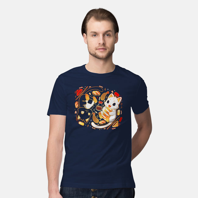 Sushi Japan Kittens-Mens-Premium-Tee-Vallina84