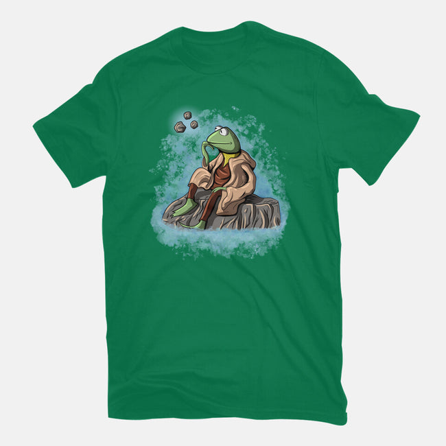 Frog Master Jedi-Womens-Basic-Tee-nickzzarto