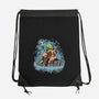 Frog Master Jedi-None-Drawstring-Bag-nickzzarto