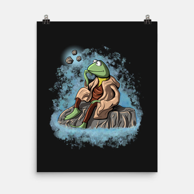 Frog Master Jedi-None-Matte-Poster-nickzzarto