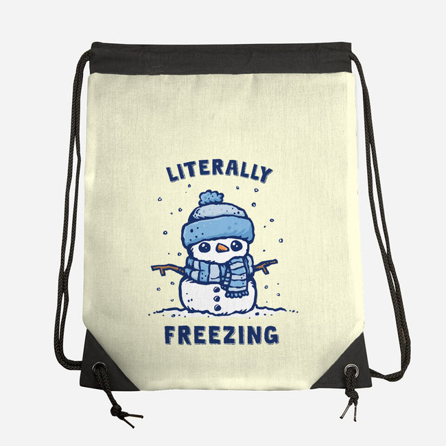 Literally Freezing-None-Drawstring-Bag-kg07