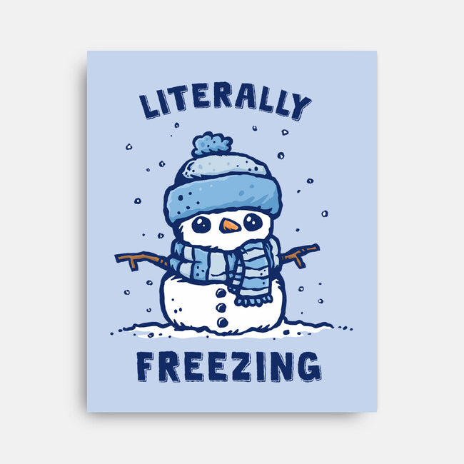 Literally Freezing-None-Stretched-Canvas-kg07