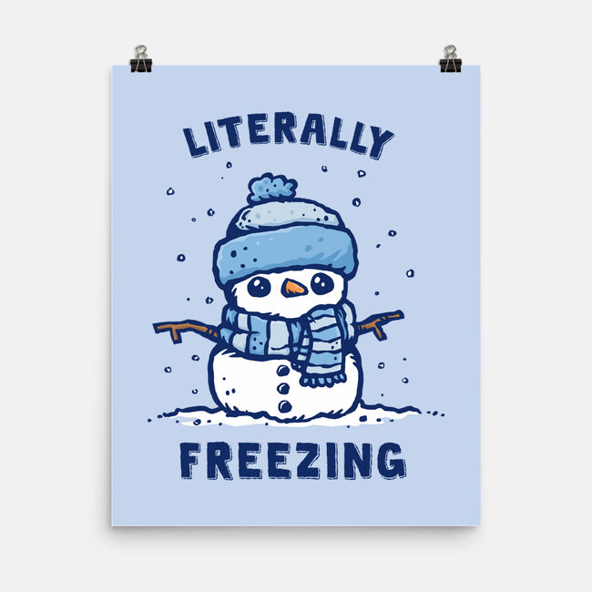 Literally Freezing-None-Matte-Poster-kg07