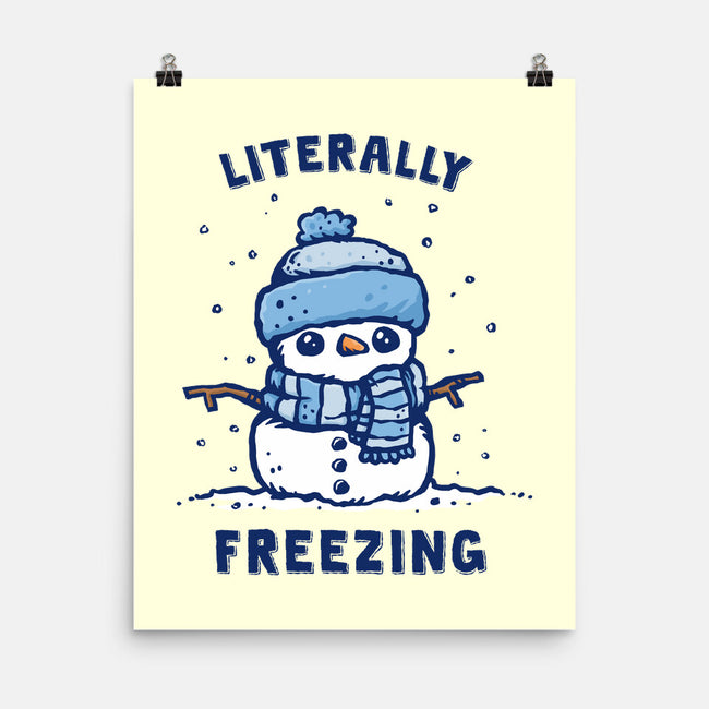 Literally Freezing-None-Matte-Poster-kg07