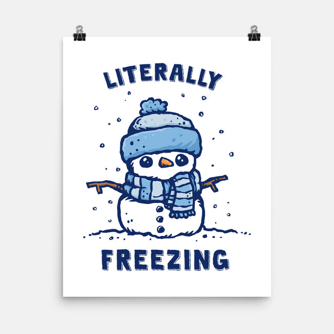 Literally Freezing-None-Matte-Poster-kg07