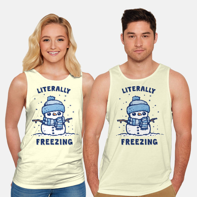 Literally Freezing-Unisex-Basic-Tank-kg07