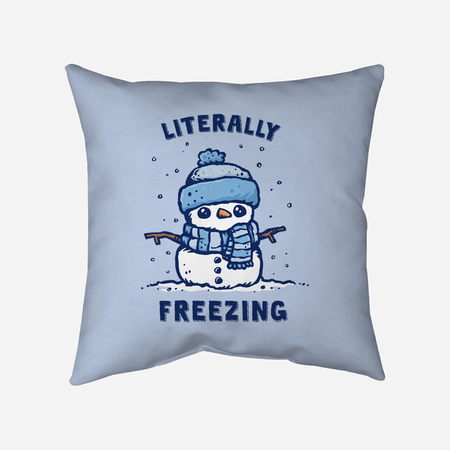 Literally Freezing-None-Removable Cover w Insert-Throw Pillow-kg07