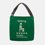 I Could Do This All Day-None-Adjustable Tote-Bag-BridgeWalker