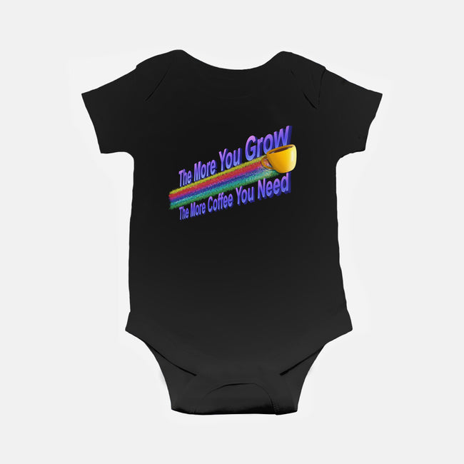 The More Coffee You Need-Baby-Basic-Onesie-NMdesign