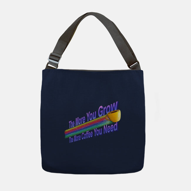 The More Coffee You Need-None-Adjustable Tote-Bag-NMdesign