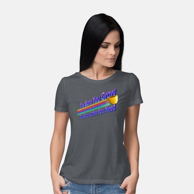 The More Coffee You Need-Womens-Basic-Tee-NMdesign