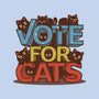 Vote For Cats-Unisex-Crew Neck-Sweatshirt-erion_designs
