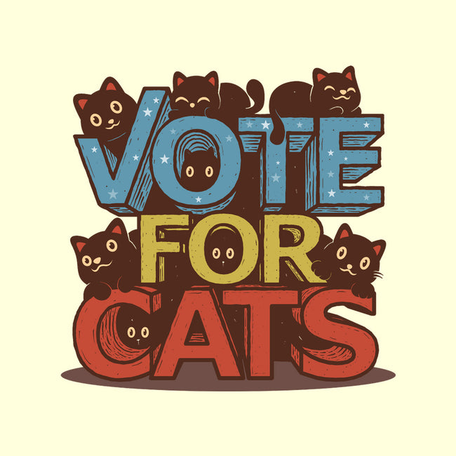 Vote For Cats-None-Drawstring-Bag-erion_designs