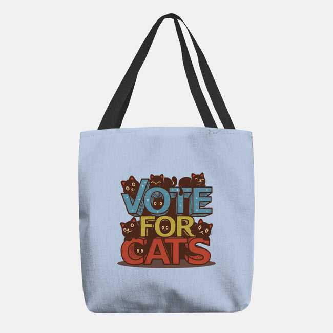 Vote For Cats-None-Basic Tote-Bag-erion_designs