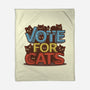 Vote For Cats-None-Fleece-Blanket-erion_designs