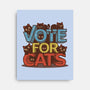 Vote For Cats-None-Stretched-Canvas-erion_designs