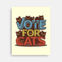 Vote For Cats-None-Stretched-Canvas-erion_designs