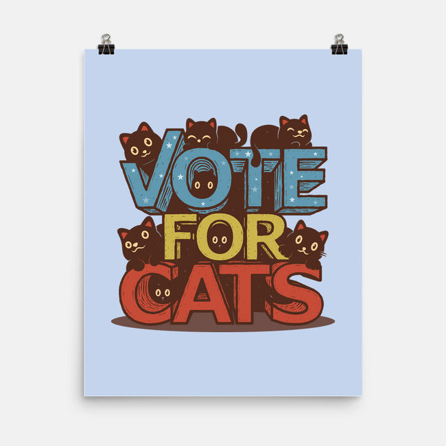 Vote For Cats-None-Matte-Poster-erion_designs