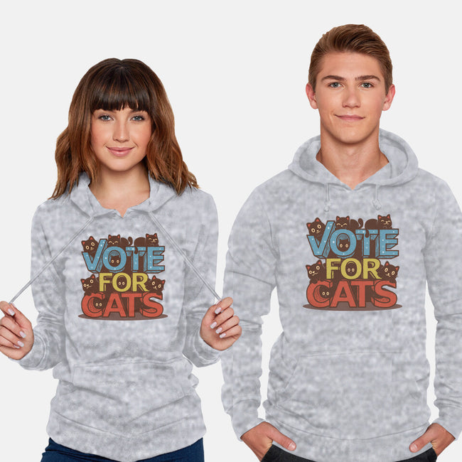 Vote For Cats-Unisex-Pullover-Sweatshirt-erion_designs