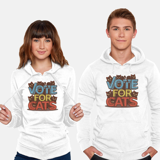 Vote For Cats-Unisex-Pullover-Sweatshirt-erion_designs
