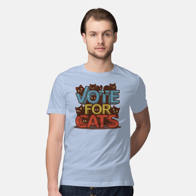 Vote For Cats-Mens-Premium-Tee-erion_designs