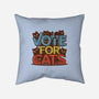 Vote For Cats-None-Removable Cover w Insert-Throw Pillow-erion_designs