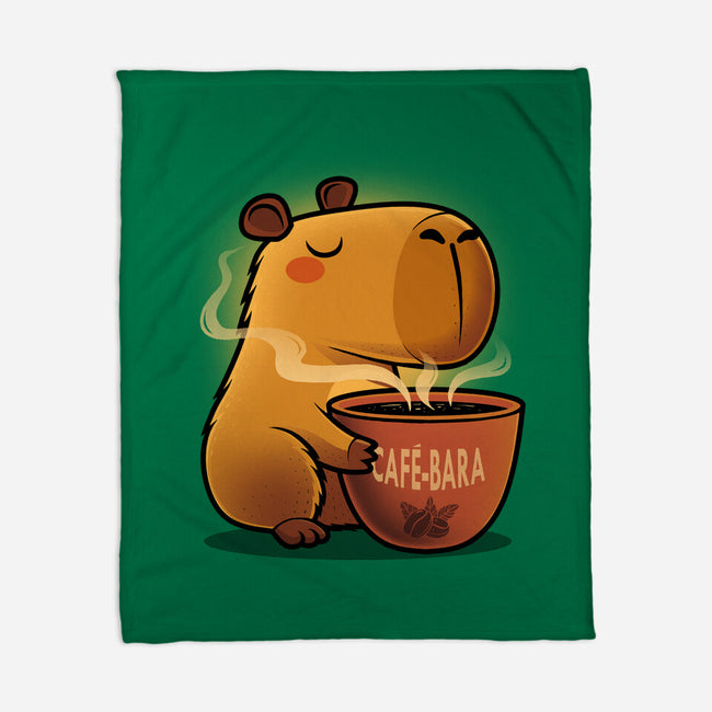 Cafe-bara-None-Fleece-Blanket-erion_designs