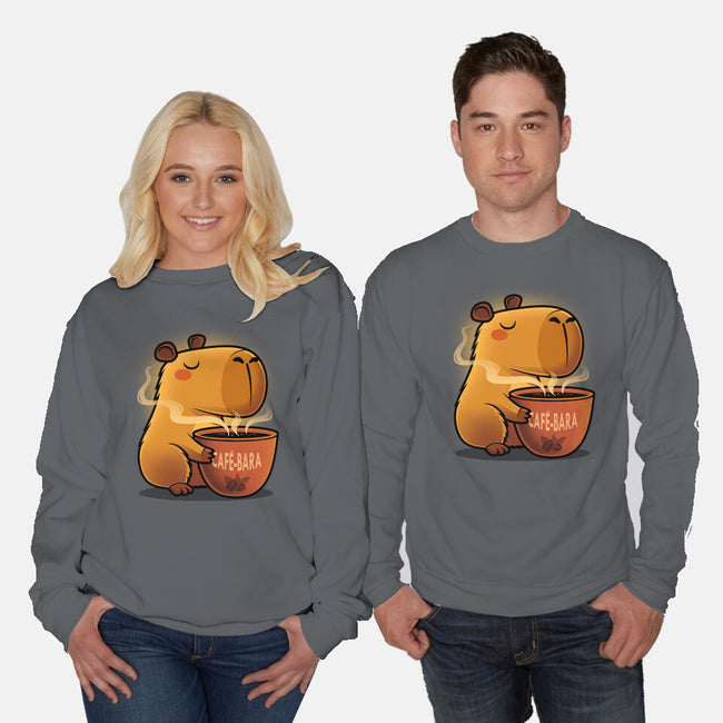 Cafe-bara-Unisex-Crew Neck-Sweatshirt-erion_designs