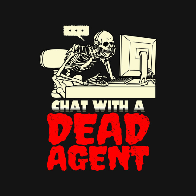 Chat With A Dead Agent-Womens-Basic-Tee-Boggs Nicolas