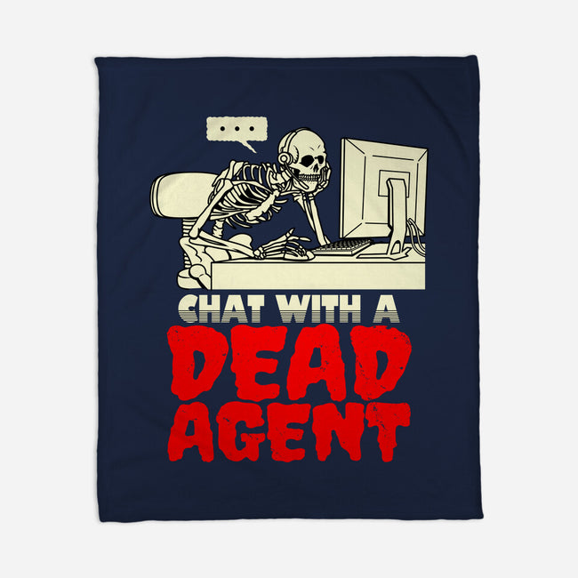 Chat With A Dead Agent-None-Fleece-Blanket-Boggs Nicolas