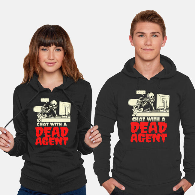 Chat With A Dead Agent-Unisex-Pullover-Sweatshirt-Boggs Nicolas