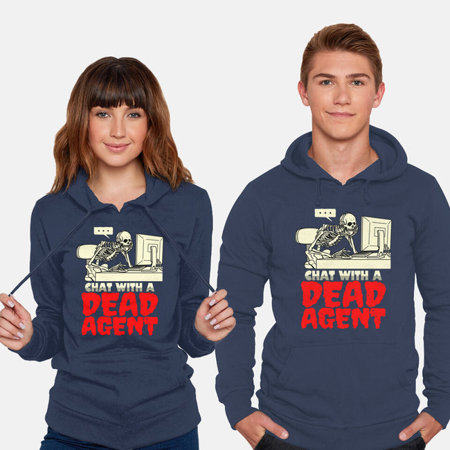 Chat With A Dead Agent-Unisex-Pullover-Sweatshirt-Boggs Nicolas