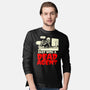 Chat With A Dead Agent-Mens-Long Sleeved-Tee-Boggs Nicolas