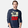 Chat With A Dead Agent-Mens-Long Sleeved-Tee-Boggs Nicolas