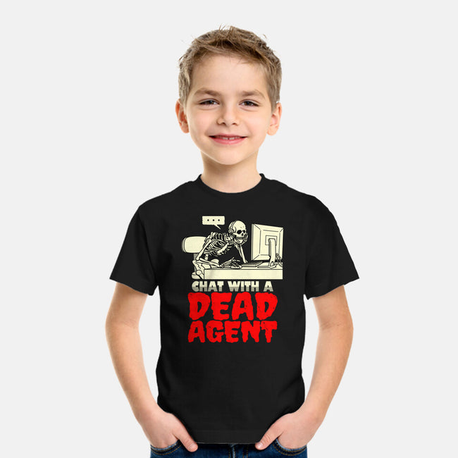 Chat With A Dead Agent-Youth-Basic-Tee-Boggs Nicolas