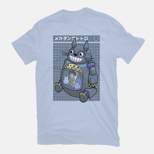 Mecha Tank Totoro-Mens-Premium-Tee-Astrobot Invention