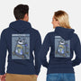 Mecha Tank Totoro-Unisex-Zip-Up-Sweatshirt-Astrobot Invention