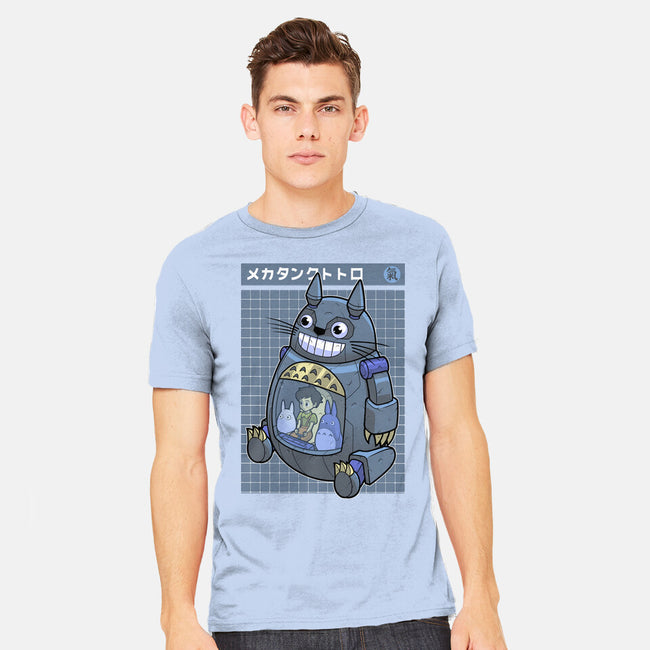 Mecha Tank Totoro-Mens-Heavyweight-Tee-Astrobot Invention