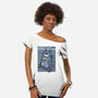 Mecha Tank Totoro-Womens-Off Shoulder-Tee-Astrobot Invention