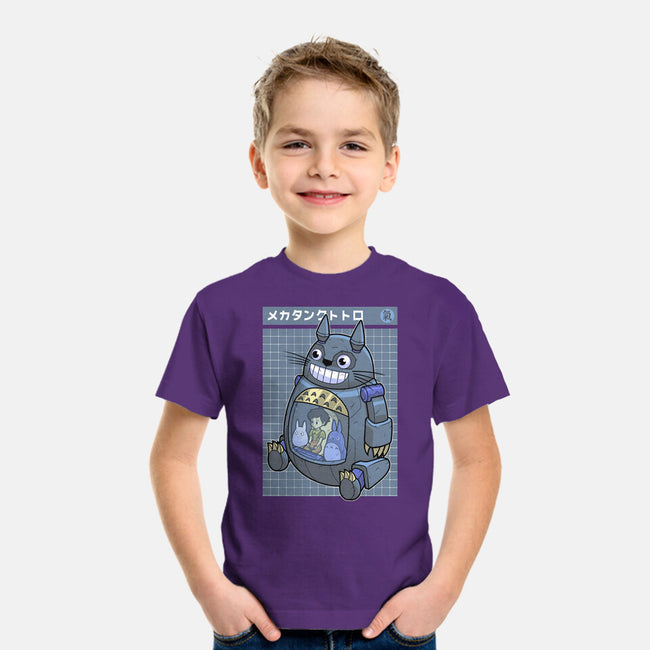 Mecha Tank Totoro-Youth-Basic-Tee-Astrobot Invention