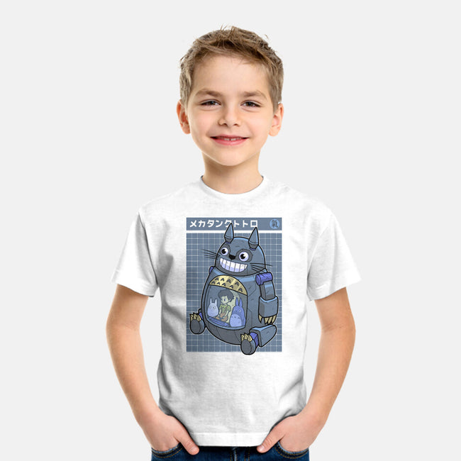 Mecha Tank Totoro-Youth-Basic-Tee-Astrobot Invention