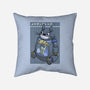 Mecha Tank Totoro-None-Removable Cover w Insert-Throw Pillow-Astrobot Invention