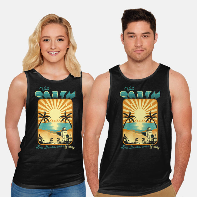 Best Beaches In The Galaxy-Unisex-Basic-Tank-tobefonseca