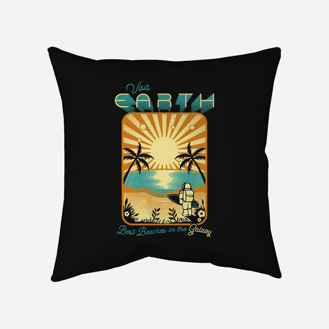 Best Beaches In The Galaxy-None-Removable Cover w Insert-Throw Pillow-tobefonseca