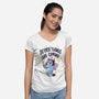 Better Things Are Coming-Womens-V-Neck-Tee-tobefonseca