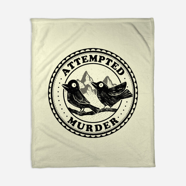 Murder Crows-None-Fleece-Blanket-tobefonseca