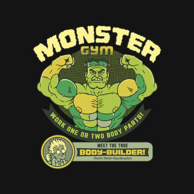 Frankenstein Bodybuilder-Baby-Basic-Tee-tobefonseca